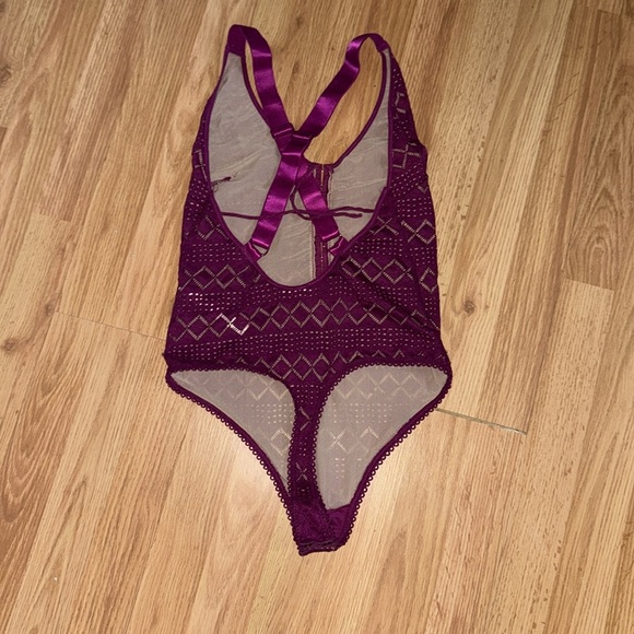 Free People Thank You Never Strappy Bodysuit Size Medium - Picture 5 of 5